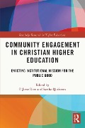Cover-Bild zum Titel 'Community Engagement in Christian Higher Education' von ''