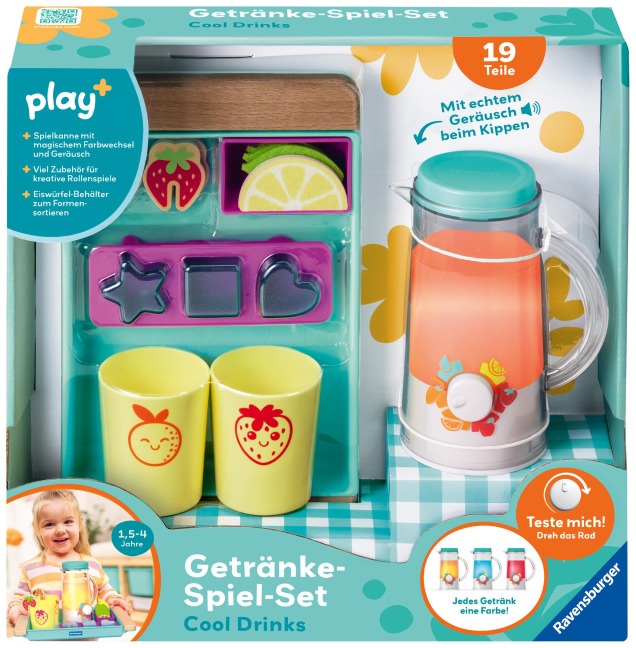 Play+ Getränke-Spiel-Set: Cool Drinks - ab 1,5 Jahre - 