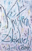 Cover-Bild zum Titel 'Knistern, bläulich' von 'Michael Ockert'