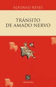 Cover-Bild zum Titel 'Tránsito de Amado Nervo' von 'Alfonso Reyes'