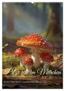 Cover-Bild zum Titel 'Pilze wie im Märchen (Wandkalender 2027 DIN A2 hoch), CALVENDO Monatskalender' von 'Torsten Irmer'