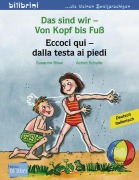 Cover-Bild zum Titel 'Das sind wir - Von Kopf bis Fuß. Kinderbuch Deutsch-Italienisch' von 'Susanne Böse, Achim Schulte'