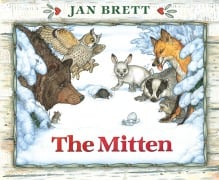 Cover-Bild zum Titel 'The Mitten' von 'Jan Brett'