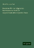 Bausteine für eine allgemeine Rechtswissenschaft auf vergleichend-ethnologischer Basis - Albert Hermann Post