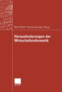 Cover-Bild zum Titel 'Herausforderungen der Wirtschaftsinformatik' von ''