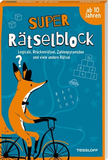 Super Rätselblock ab 10 Jahren.Logicals, Brückenrätsel, Zahlenpyramiden und viele andere Rätsel - Stefan Heine