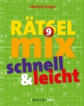 Cover-Bild zum Titel 'Der große Rätselmix - schnell und leicht 9' von 'Eberhard Krüger'