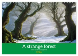 Cover-Bild zum Titel 'A strange forest In the lonely undergrowth (Wall Calendar 2026 DIN A3 landscape), CALVENDO 12 Month Wall Calendar' von 'Alain Gaymard'