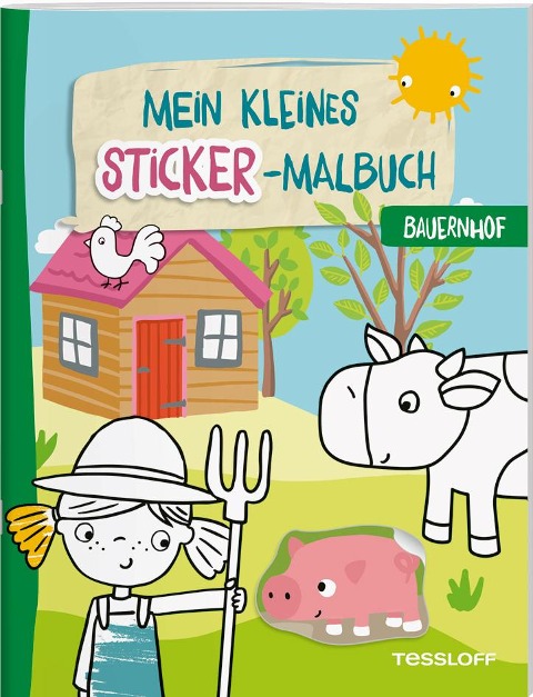 Mein kleines Sticker-Malbuch. Bauernhof - 
