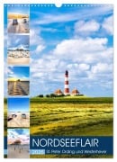 Cover-Bild zum Titel 'NORDSEEFLAIR - St. Peter Ording und Westerhever (Wandkalender 2026 DIN A3 hoch), CALVENDO Monatskalender' von 'Andrea Dreegmeyer'