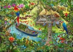 Cover-Bild zum Titel 'Ravensburger EXIT Puzzle Kids - 12924 Die Dschungelexpedition - 368 Teile Puzzle für Kinder ab 9 Jahren, Kinderpuzzle' von ''