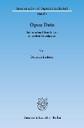 Cover-Bild zum Titel 'Open Data.' von 'Beatrice Lederer'