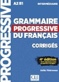 Cover-Bild zum Titel 'Grammaire progressive du français, Niveau intermédiaire. Lösungsheft + Online' von ''