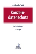 Cover-Bild zum Titel 'Konzerndatenschutz' von ''