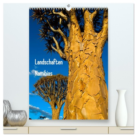 Landschaften Namibias (hochwertiger Premium Wandkalender 2025 DIN A2 hoch), Kunstdruck in Hochglanz - Frauke Scholz