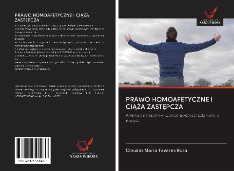 PRAWO HOMOAFETYCZNE I CI¿¿A ZAST¿PCZA - Cleudes Maria Tavares Rosa