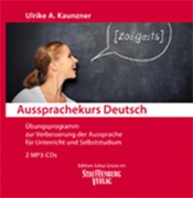 Cover-Bild zum Titel 'Aussprachekurs Deutsch' von 'Ulrike A. Kaunzner'