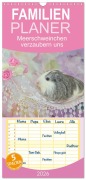 Familienplaner 2026 - Familienplaner MEERSCHWEINCHEN verzaubern uns mit 5 Spalten (Wandkalender, 21 x 45 cm) CALVENDO - Sabine Hampe-Neves