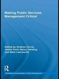 Making Public Services Management Critical - 