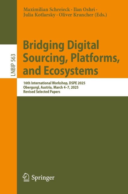 Bridging Digital Sourcing, Platforms, and Ecosystems - 