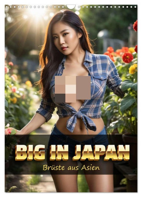 Big in Japan - Brüste aus Asien (Wandkalender 2026 DIN A3 hoch), CALVENDO Monatskalender - ShirtScene ShirtScene