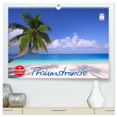 Traumstrände (hochwertiger Premium Wandkalender 2025 DIN A2 quer), Kunstdruck in Hochglanz - Elisabeth Stanzer