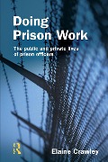 Cover-Bild zum Titel 'Doing Prison Work' von 'Elaine M Crawley'