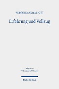 Cover-Bild zum Titel 'Erfahrung und Vollzug' von 'Veronika Surau-Ott'