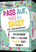 Cover-Bild zum Titel 'Pass auf, was du sagst - Die Teenieedition' von 'Emma Hegemann'