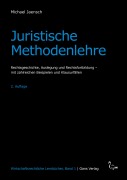 Cover-Bild zum Titel 'Juristische Methodenlehre' von 'Michael Jaensch'