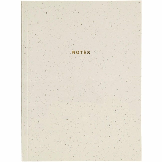 Notizbuch L, Elfenbein 80 Blatt, 100 g/m² - 
