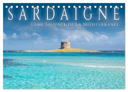 Cover-Bild zum Titel 'Sardaigne - L'âme sauvage de la Méditerranée (Calendrier de bureau 2026 DIN A5 vertical), CALVENDO calendrier mensuel' von 'Giovanni Allievi'