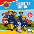 Feuerwehrmann Sam - Die Retter sind da! - Pappbilderbuch mit 6 integrierten Sounds - Soundbuch für Kinder ab 18 Monaten - 