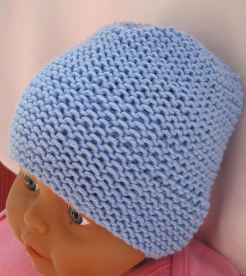Strickanleitung Babymütze tragbar bis 6 Monate - Kerstin Münchehofe