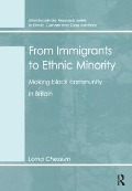 Cover-Bild zum Titel 'From Immigrants to Ethnic Minority' von 'Lorna Chessum'