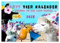 Party Tier Kalender (Tischkalender 2025 DIN A5 quer), CALVENDO Monatskalender - Leonie Schreiber