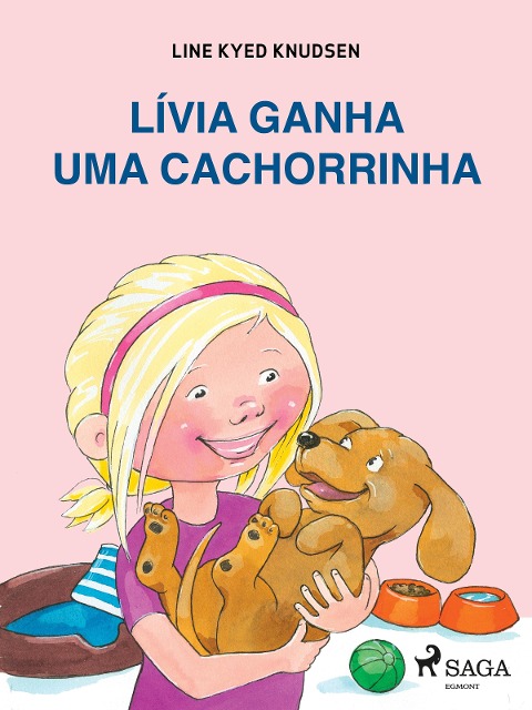 Lívia ganha uma cachorrinha - Line Kyed Knudsen