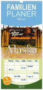 Familienplaner 2025 - James Dalton Highway Alaska mit 5 Spalten (Wandkalender, 21 x 45 cm) CALVENDO - Frank Baumert