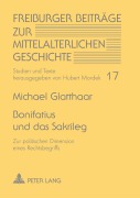 Cover-Bild zum Titel 'Bonifatius und das Sakrileg' von 'Michael Glatthaar'