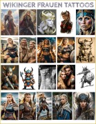 Cover-Bild zum Titel '161 Wikinger Frauen Tattoos.' von 'Otmar Trierweiler'