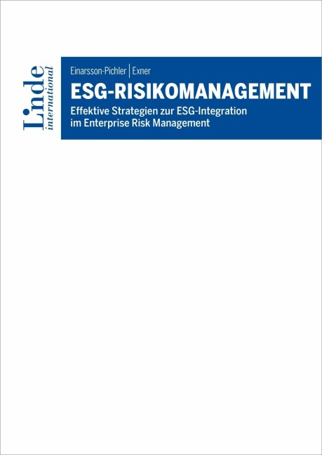 ESG-Risikomanagement - Viktoria Einarsson-Pichler, Karin Exner