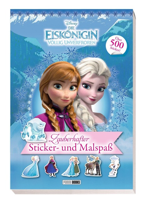 Disney Die Eiskönigin: Zauberhafter Sticker- und Malspaß - 