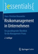 Cover-Bild zum Titel 'Risikomanagement in Unternehmen' von 'Hans-Christian Brauweiler'