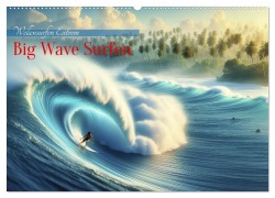 Cover-Bild zum Titel 'Big Wave Surfen (Wandkalender 2026 DIN A2 quer), CALVENDO Monatskalender' von 'Torsten Irmer'