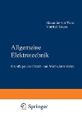 Cover-Bild zum Titel 'Allgemeine Elektrotechnik' von 'Manfred Krause'