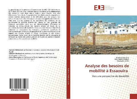 Analyse des besoins de mobilité à Essaouira - Kholoud Kahime, Mohamed Hadach, Mustapha Zahir