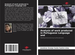 Cover-Bild zum Titel 'Analysis of work produced in Portuguese Language and' von 'Joselene Granja Costa Castro Lima'