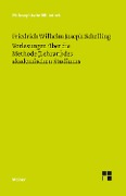 Cover-Bild zum Titel 'Vorlesungen über die Methode (Lehrart) des akademischen Studiums' von 'Friedrich Wilhelm Joseph Schelling'