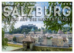 Cover-Bild zum Titel 'SALZBURG Blicke auf die Mozartstadt (Tischkalender 2026 DIN A5 quer), CALVENDO Monatskalender' von 'Melanie Viola'