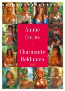 Cover-Bild zum Titel 'Anime Cuties - Charmante Heldinnen (Tischkalender 2026 DIN A5 hoch), CALVENDO Monatskalender' von 'Rupert Kowalski'